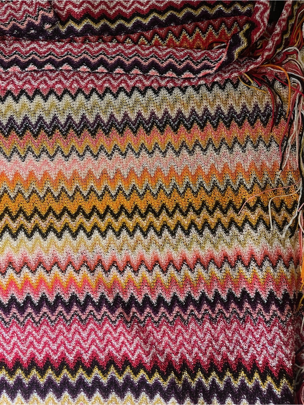 Missoni Mare Multicolor Chevron Beach Swimwear - Picture 4 of 9